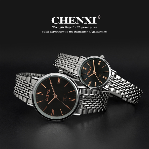 2015 Fashion Wristwatches Jewelry Wholesale Price Cheap Stainless Steel Watches Black White Rose Gold Watches Man