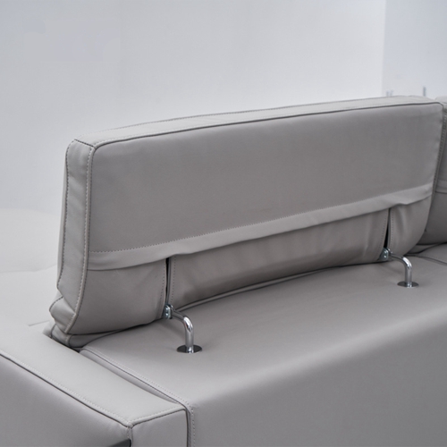 Modern Minimalist Leather Sofa Living Room L-Shaped Chaise Longue Corner Cowhide Functional Sofa