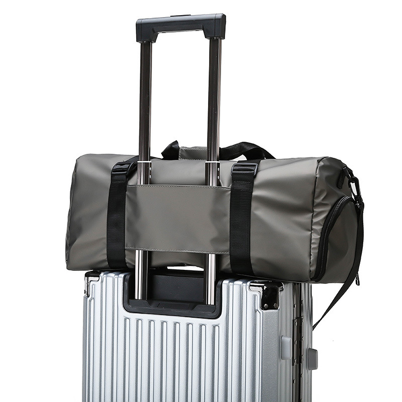 Hand-held Travel Bag Dry And Wet Separation Large-capacity Shoulder Bag Sports Fitness Bag Trend Oblique Cross Large Bag
