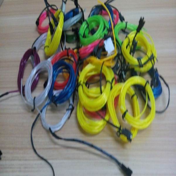 generation 3 cheap cuttable neon wire el wire with mulit colors