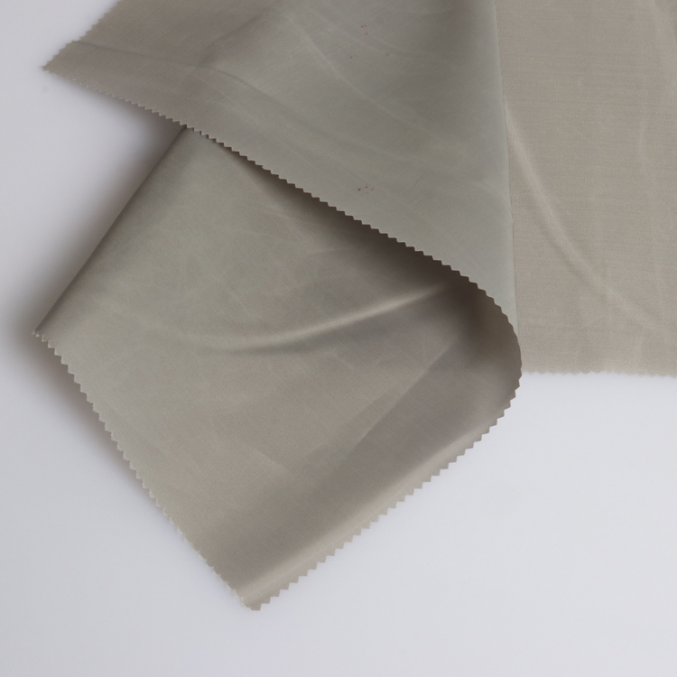100% RPET taffeta320T Sustainable fabrics For Various packages/Down Jacket