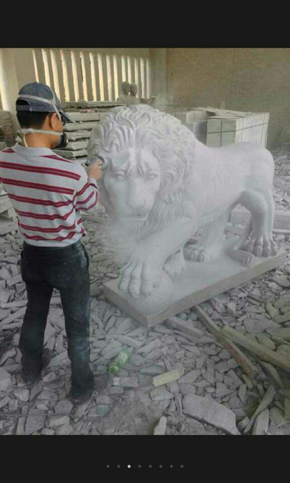 European style Granite lion statue
