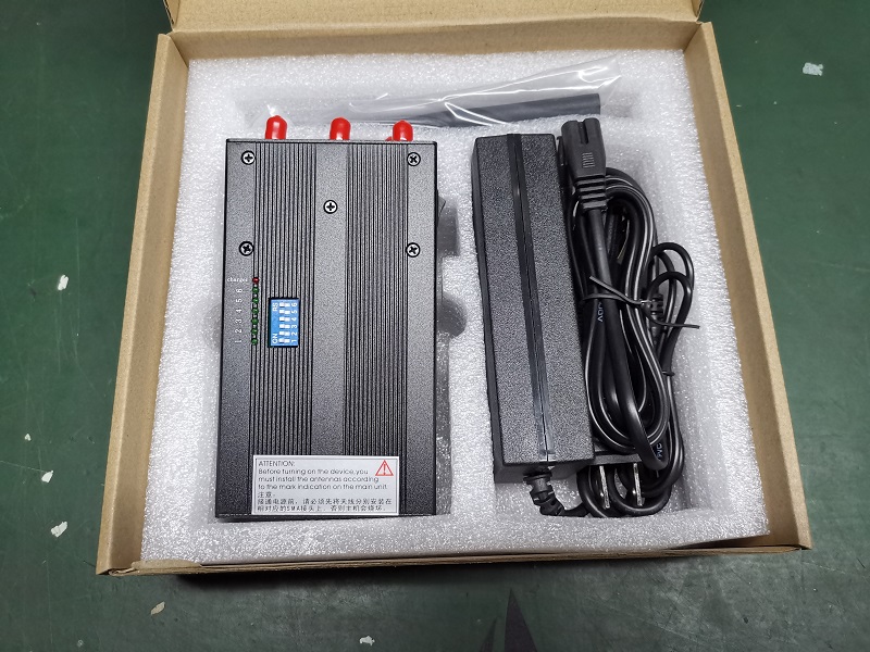 6-channel portable handset signal shield gps jammer Beidou positioning jammer