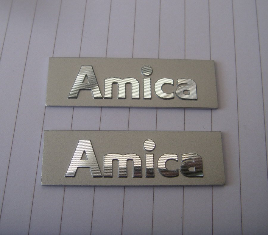 Aluminum metal label, metal adhesive sticker for sale – metal label