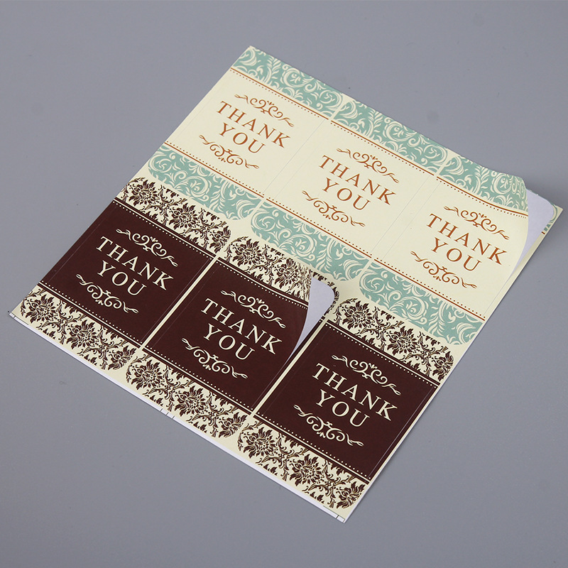 Paper label customized sticker roll logo label and cosmetics private label