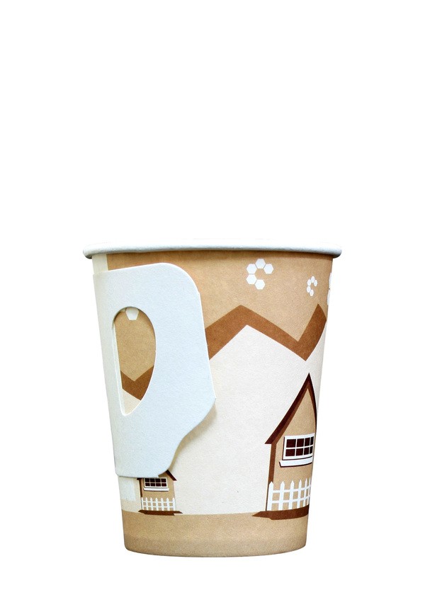 4oz paper coffee cups with handles from Disposable Paper Coffee Cup China Factory