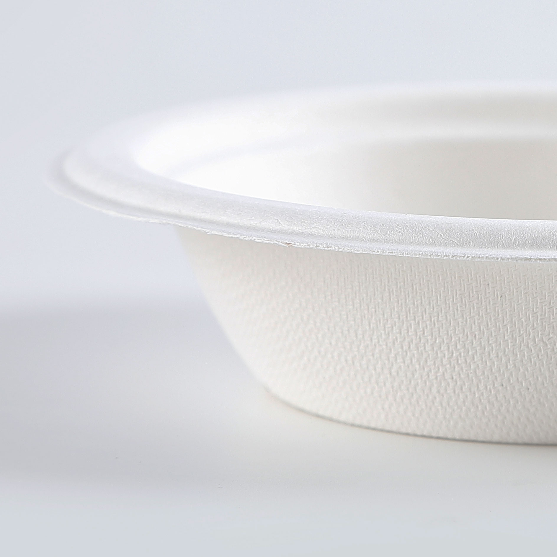 12oz bagasse bowl natural alternative to foam and plastic