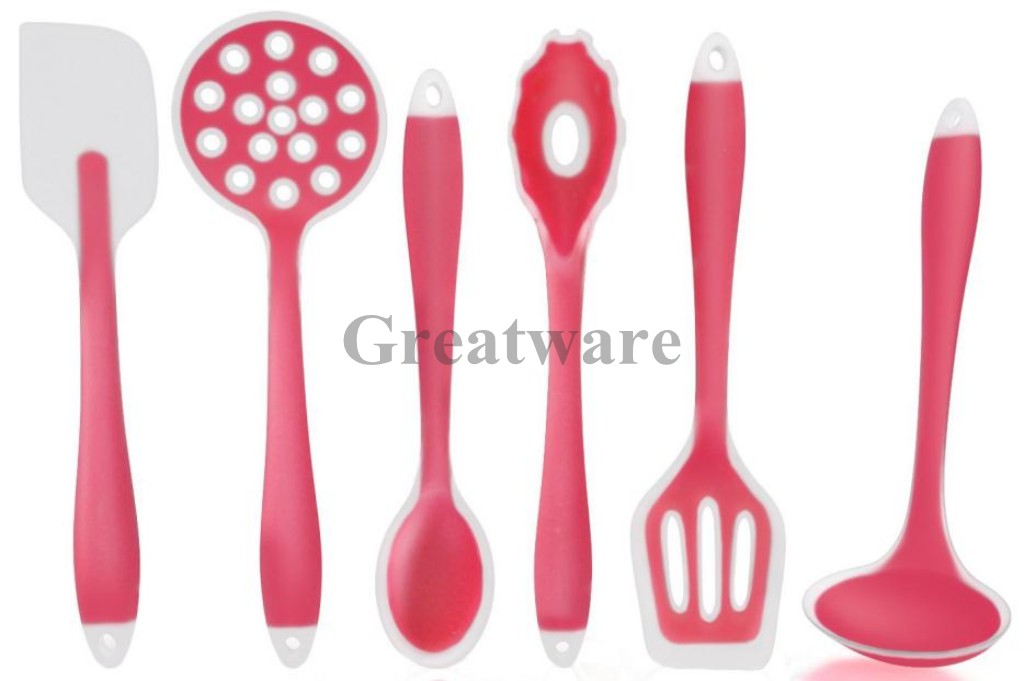 Non-Stick Silicone Cooking Utensil Set of 6