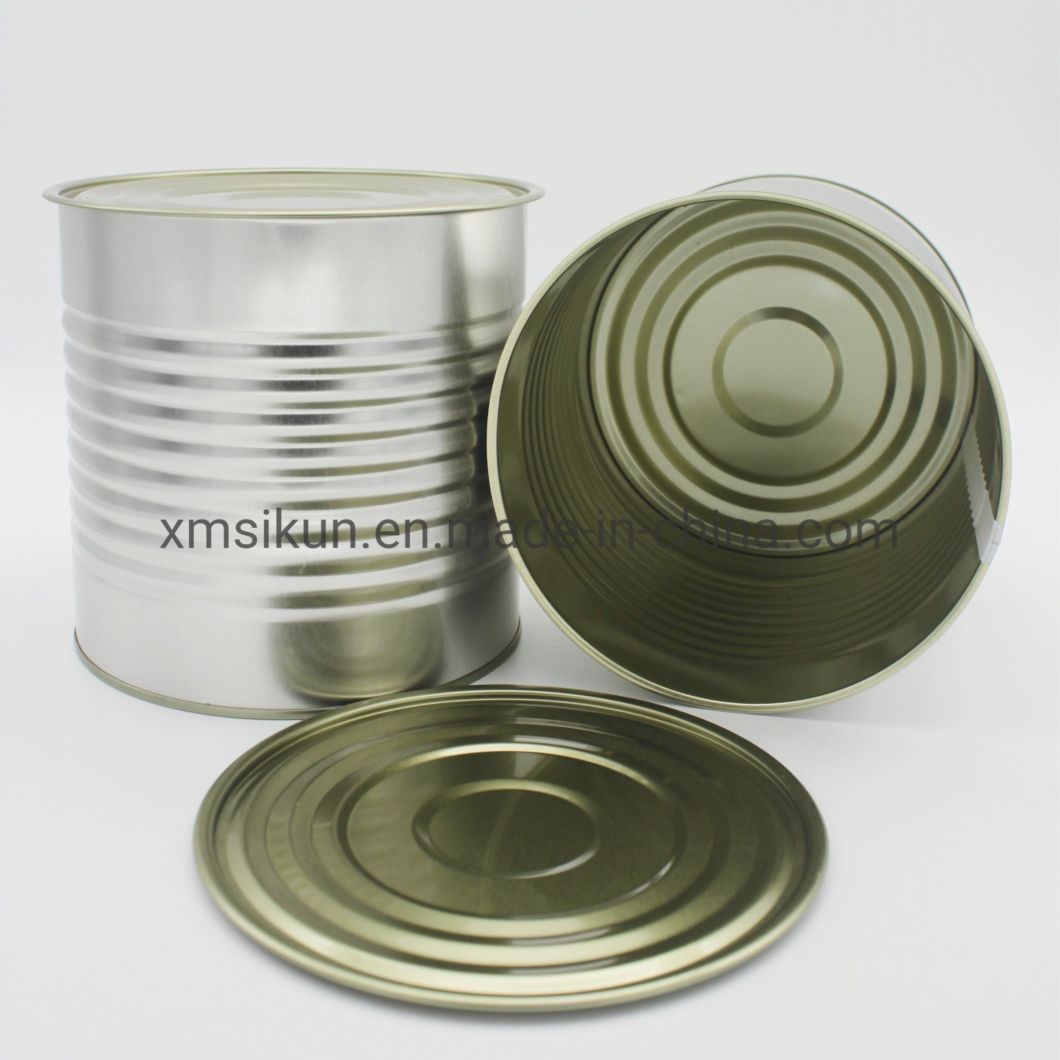 Various Food Grade Metal Round Food Packaging Empty Tinplate Cans