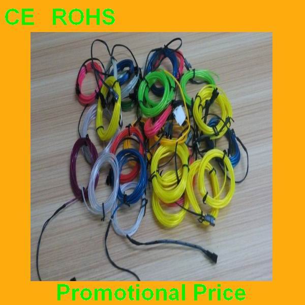 generation 3 cheap cuttable neon wire el wire with mulit colors