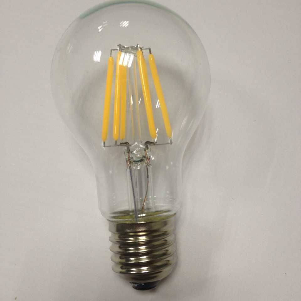 ETL CE approved dimmable filament led bulb E26 base AC120V