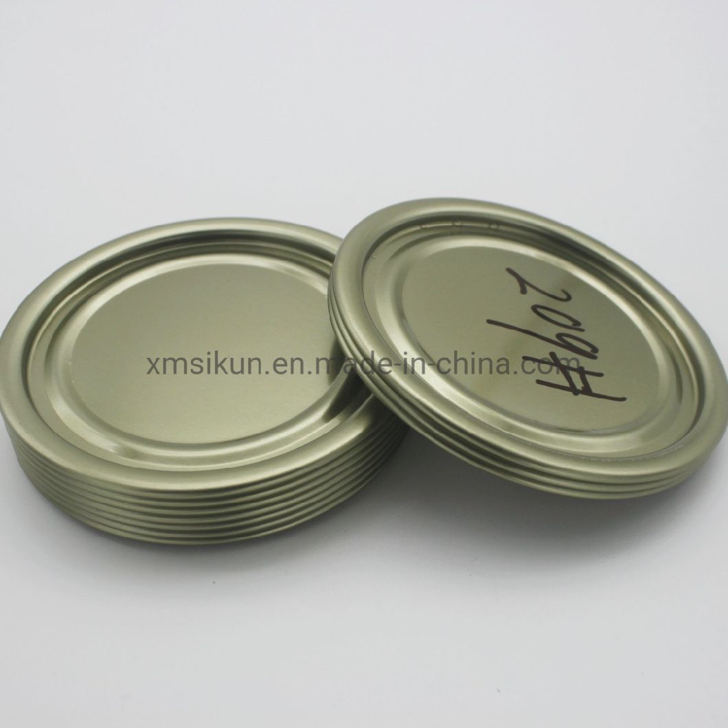 209# Tinplate End Easy Open Lid for Tin Can Food Grade