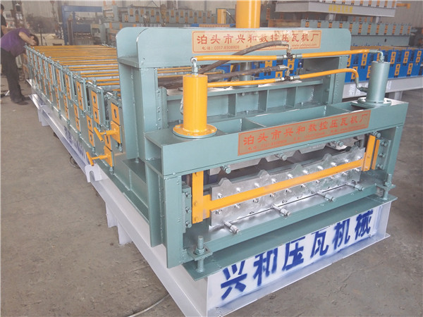 New Type Color Steel Sheet Roof Tile Double Layer Roll Forming Machine