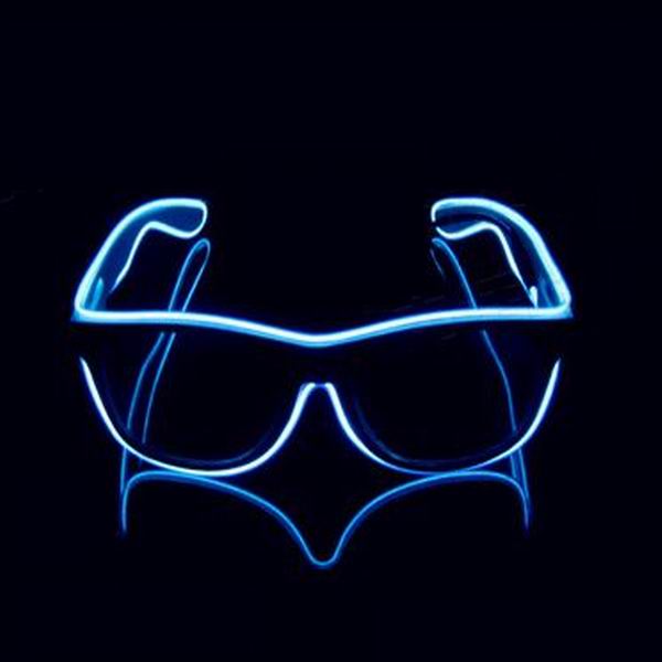party decoration light up el glasses/ led glasses/ imitation glasses