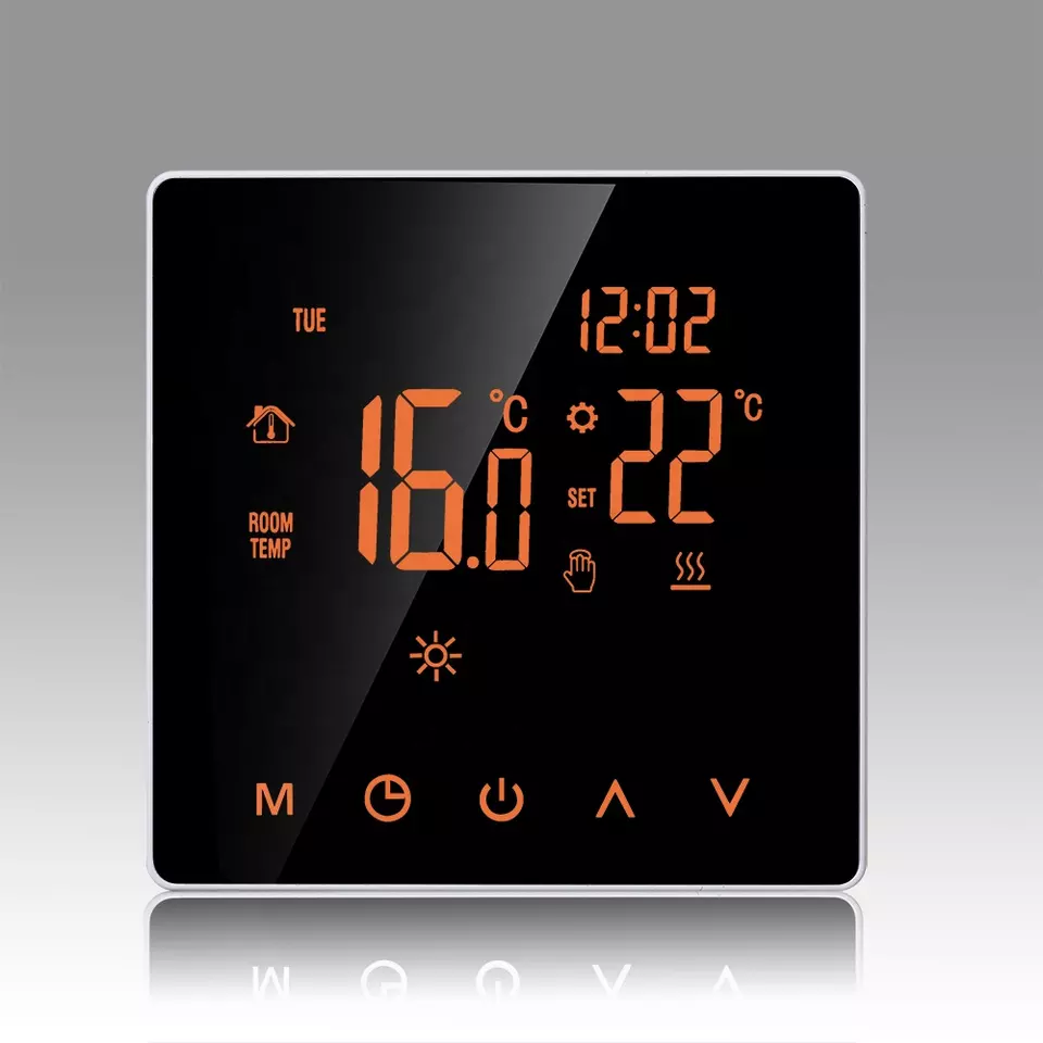 Glomarket Tuya Wifi Smart Thermostat Touch Screen 16A Temperature Controller Heating Digital Programmable