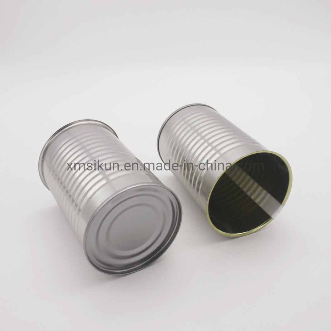 Wholesale Food Grade Empty 6100# Tin Can for Food Packing