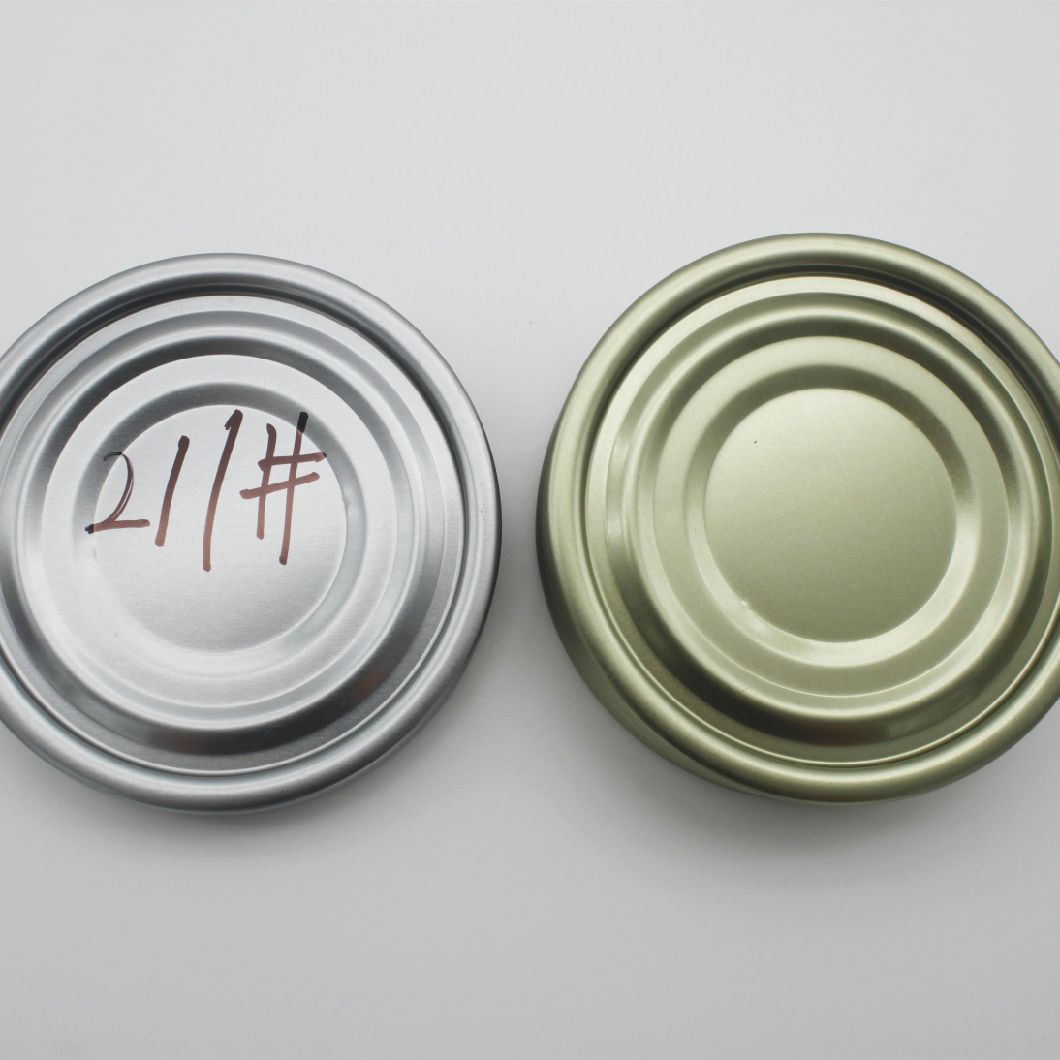 Food Grade 211# Tinplate End Eoe for Tin Can Packing