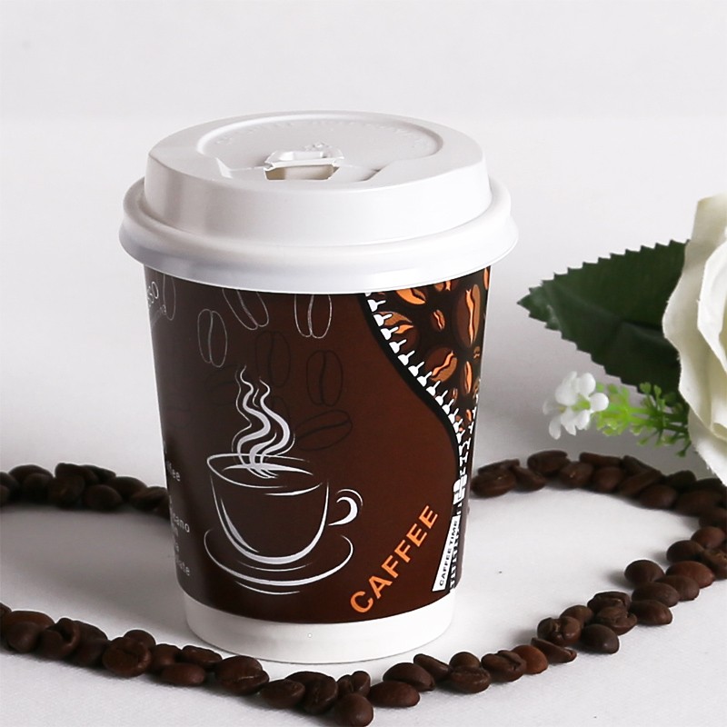8oz compostable coffee cups from Disposable Paper Coffee Cup China Factory