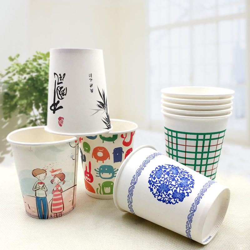 Wholesale Disposable Hot Cups , 6oz Custom Paper Coffee Cups