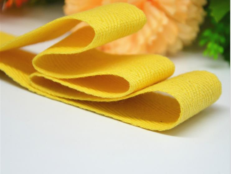 196 Pantone Colors Lambdoid Rope 100% Cotton Ribbon Roll Packing Twill Tape Diy Ribbon