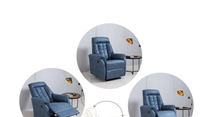 Electric Health Care Massage Chair Single Multi-Function Manual Sofa Rocking Swivel Chair Elderly Reclining Chair