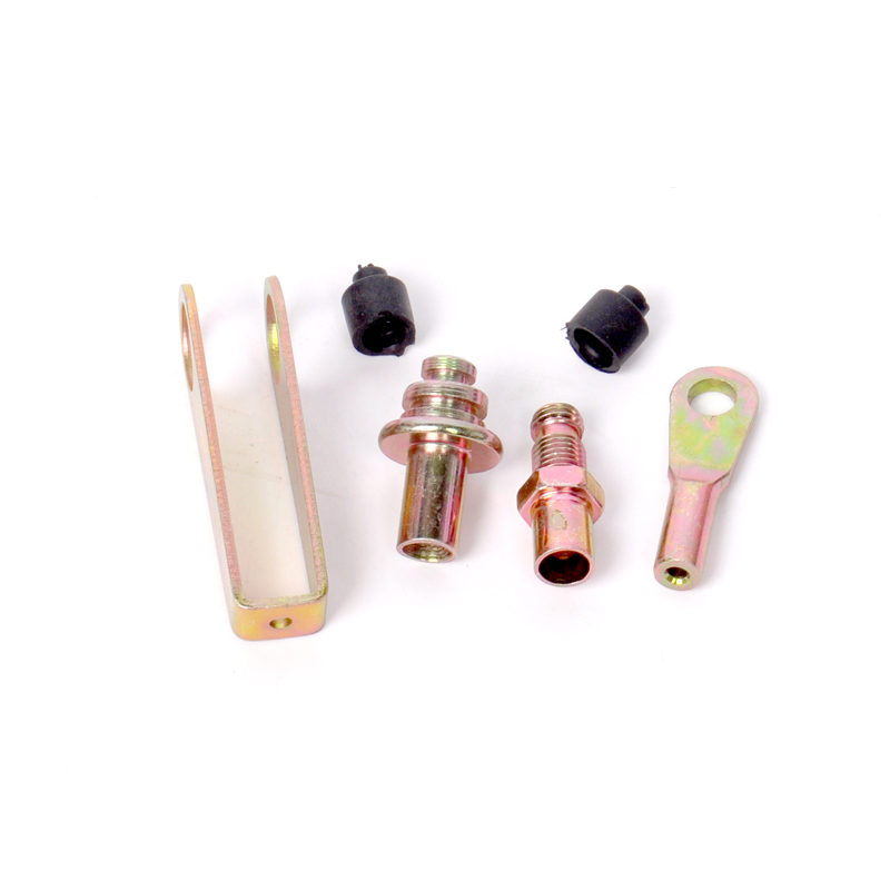 yellow zinc plated special shape step solid rivet