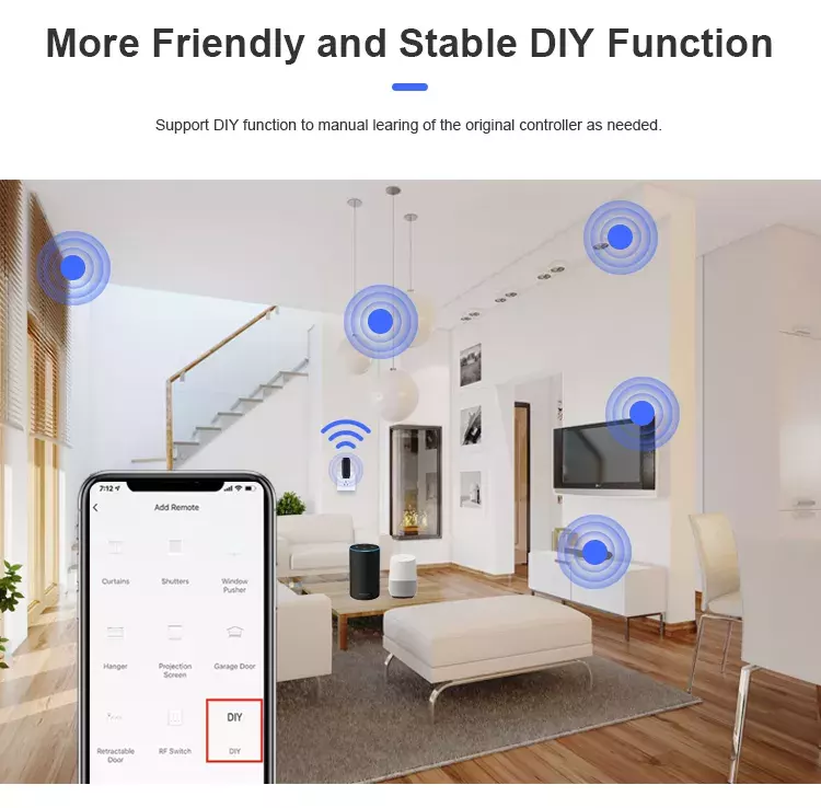 Tuya Wifi USB IR RF Remote Controller Air Conditioner TV Smart Home Life Infrared Universal Wifi Remote Control