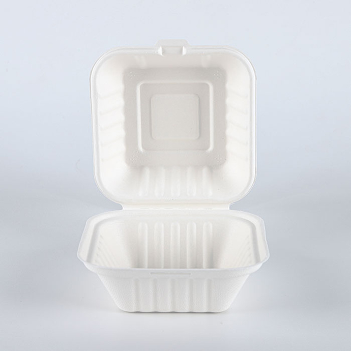 Biodegradable catering Burger takeaway food container box