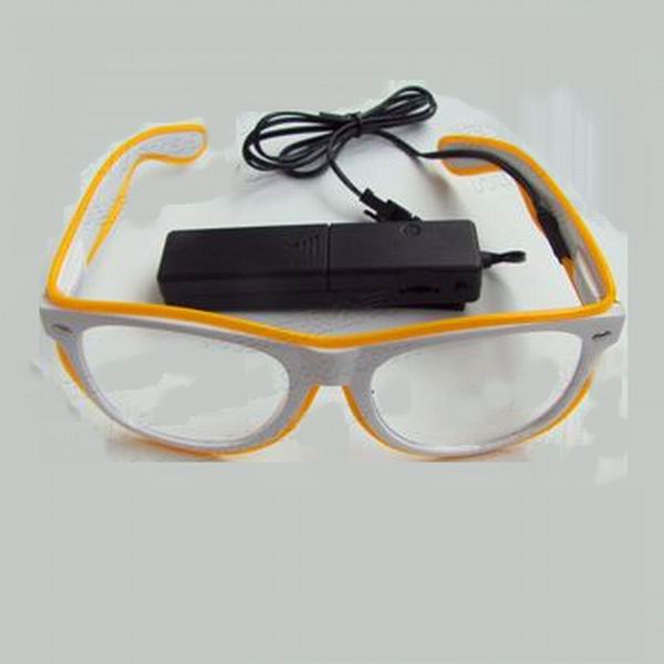party decoration light up el glasses/ led glasses/ imitation glasses