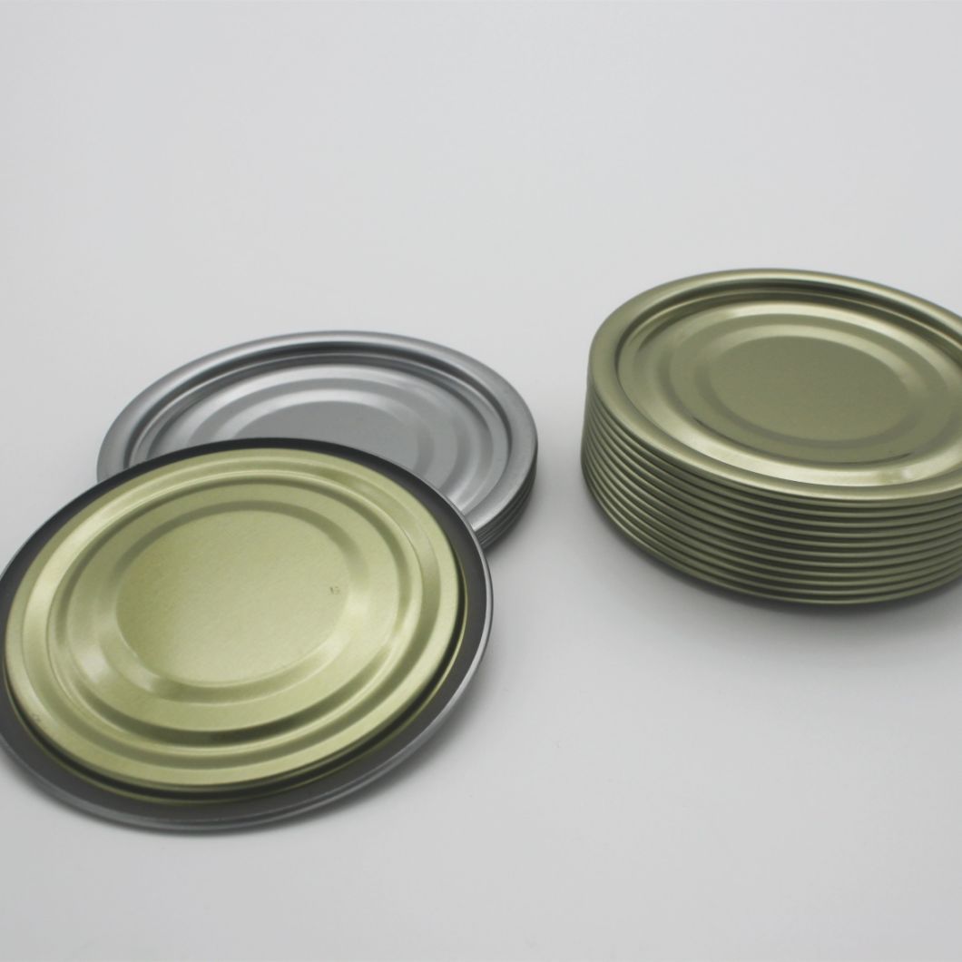 Food Grade 211# Tinplate End Eoe for Tin Can Packing