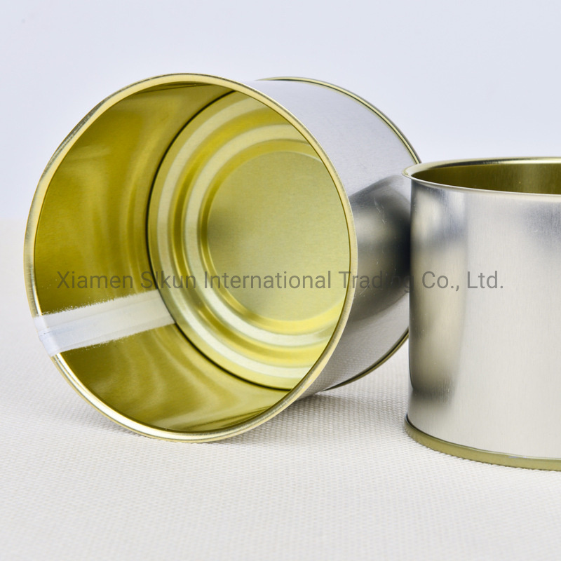 2 Piece Can High Quality Metal Can 756# with Easy Open Lid End for Packing Canned Fish
