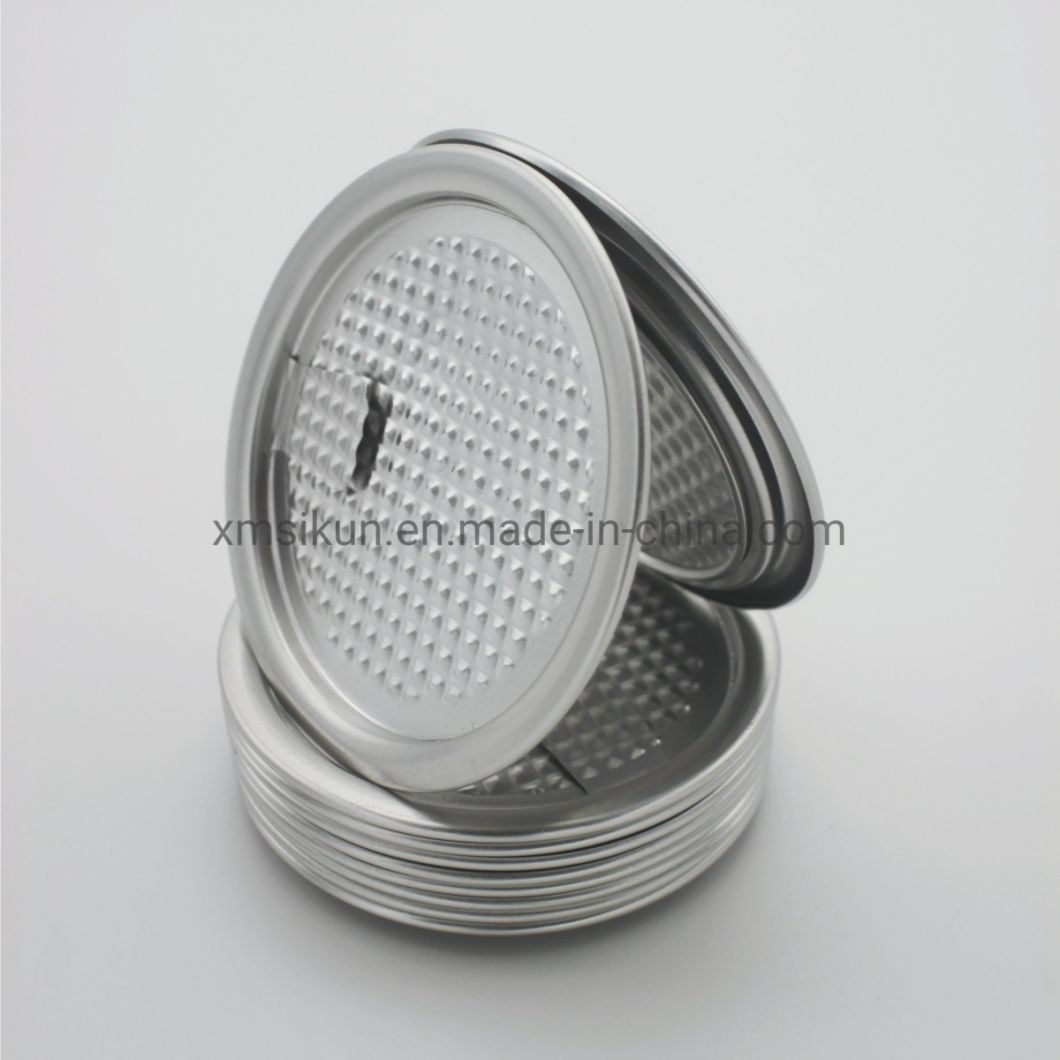 Food Grade 206# Easy Peel off End Aluminum Foil Lid
