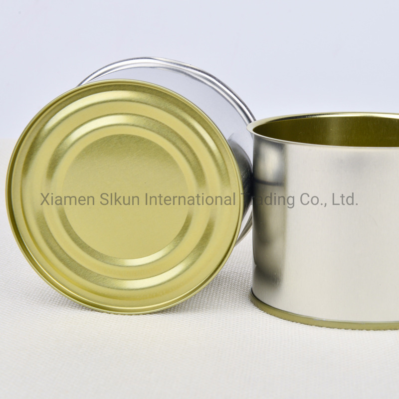 2 Piece Can High Quality Metal Can 756# with Easy Open Lid End for Packing Canned Fish