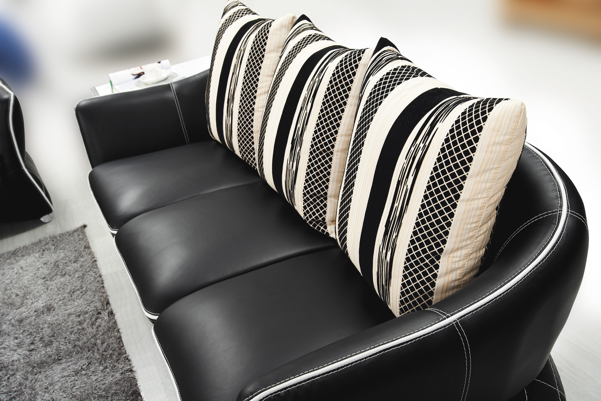 Living room furniture sofas corner sofa h936 1+2+3