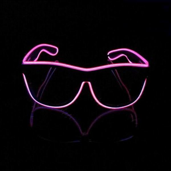 party decoration light up el glasses/ led glasses/ imitation glasses