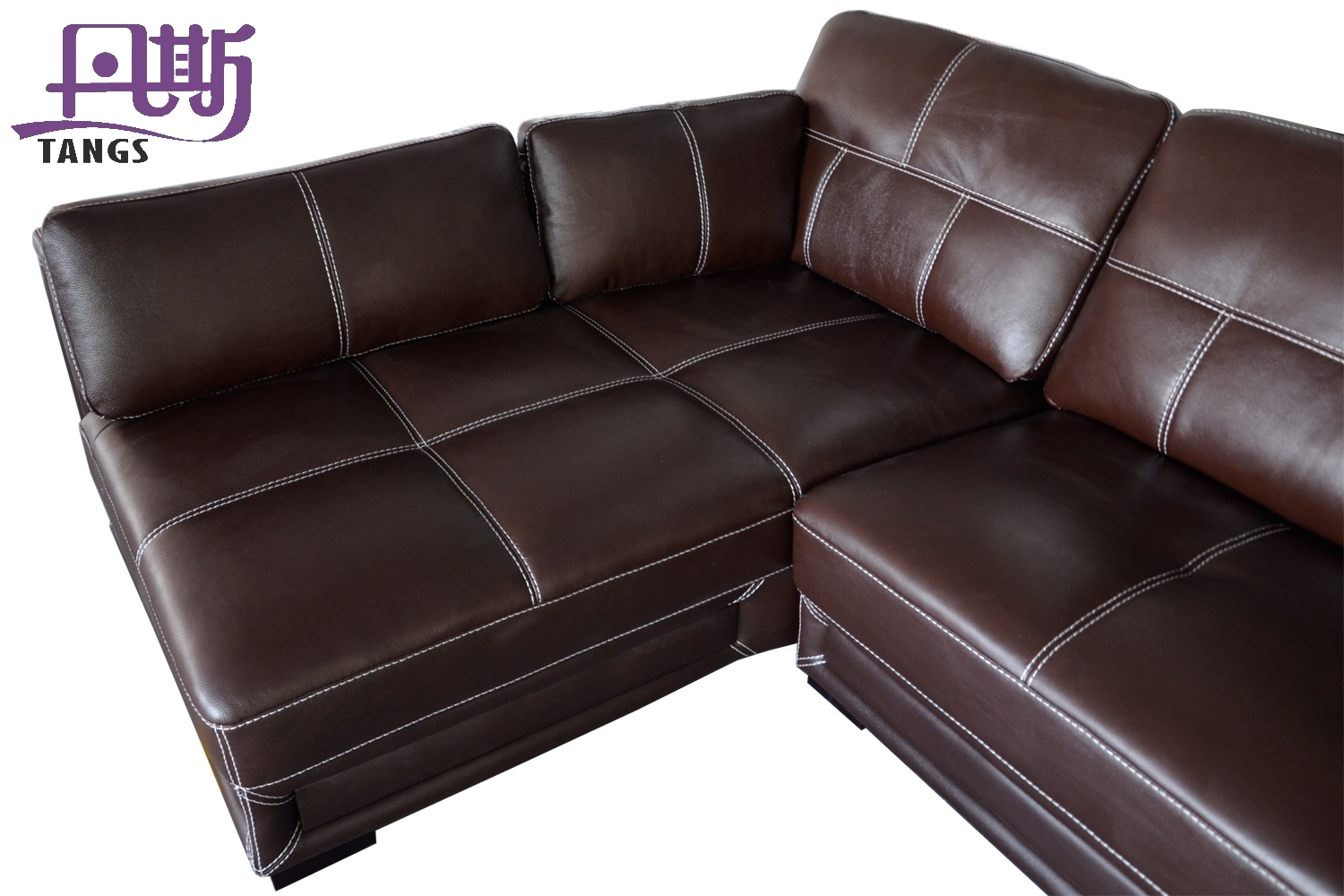 Sectionals genuine leather sofa set home furniture h5806