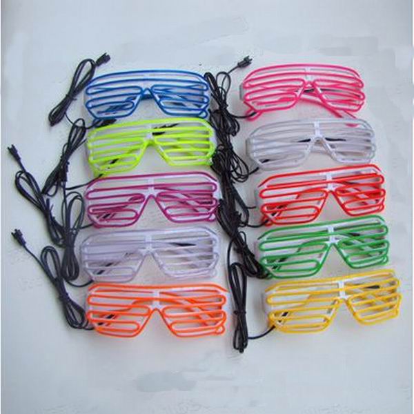 party prop light up el glasses/ led glasses/ el wire glasses