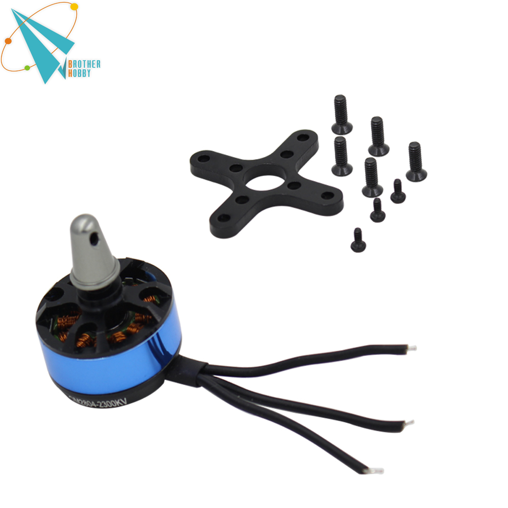 2804 2300kv multicopter outturnner high rmp rc brushless dc motor