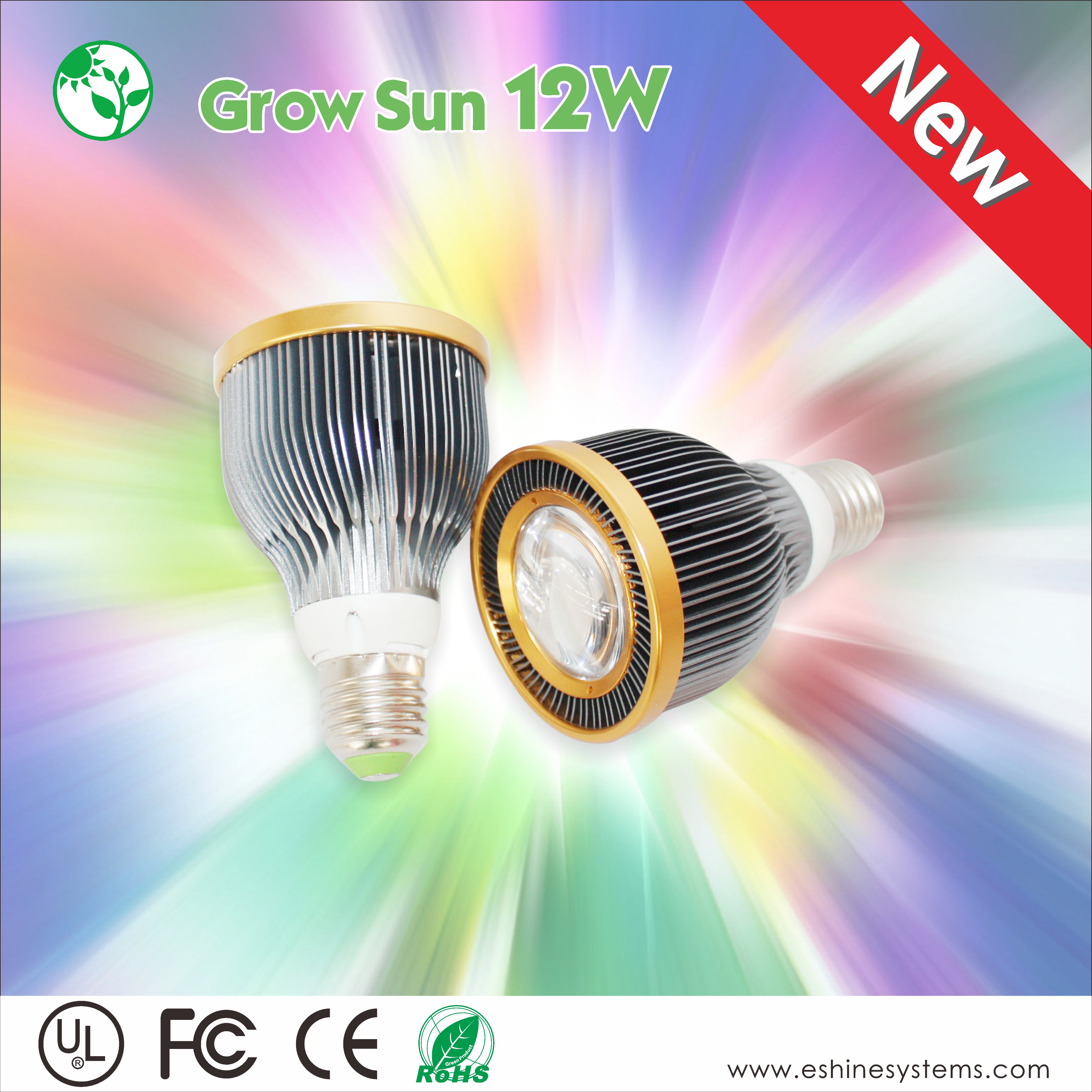 5G GrowSun 12W Spot LED grow light