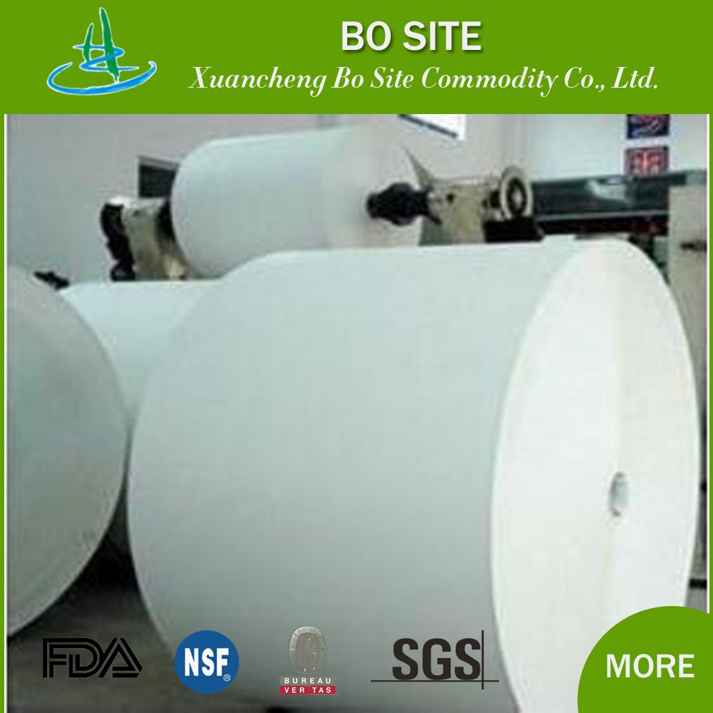 100% wood pulp offset paper;offset paper cup roll