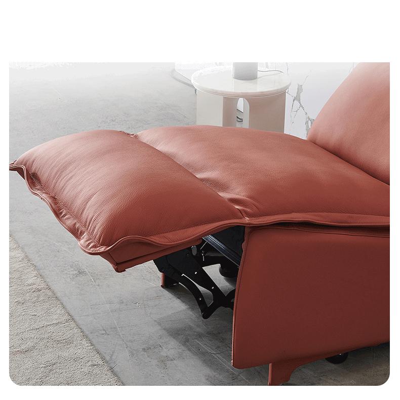 New Single Seat Armrestless Fabric Sofa Modern Minimalist Technology Cloth Function Sofa Electric Chair