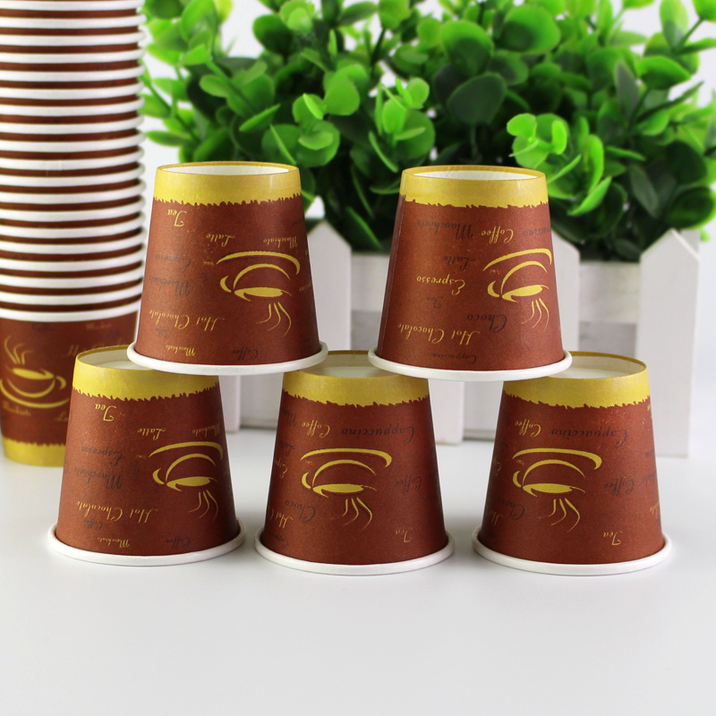 4oz 100ml low price espresso coffee paper cups from China factory