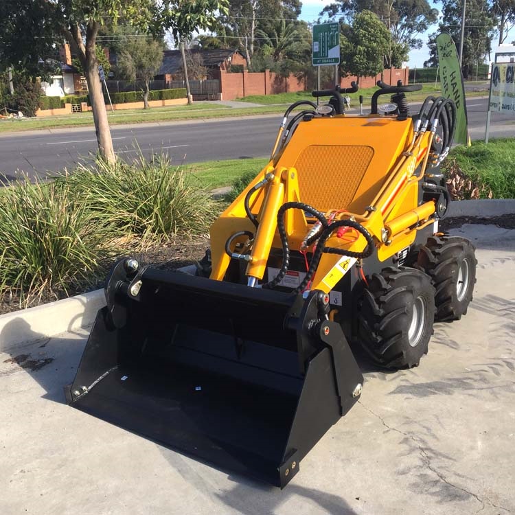 Chinese mini skid steer loader HT380 with attachment for sale