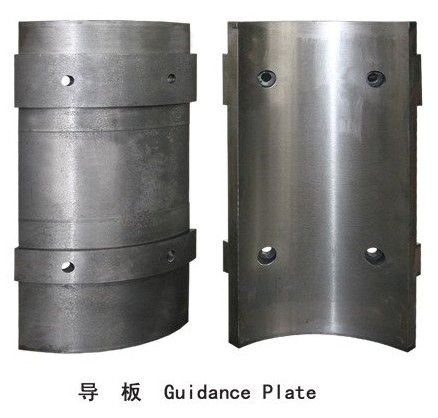 Guidance plate for mud pump