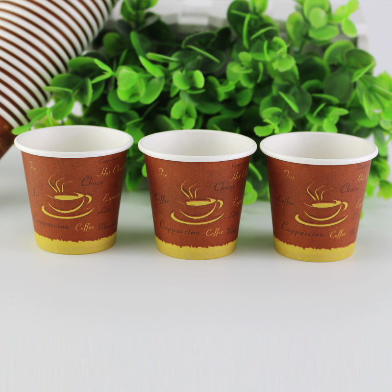 4oz 100ml low price espresso coffee paper cups from China factory