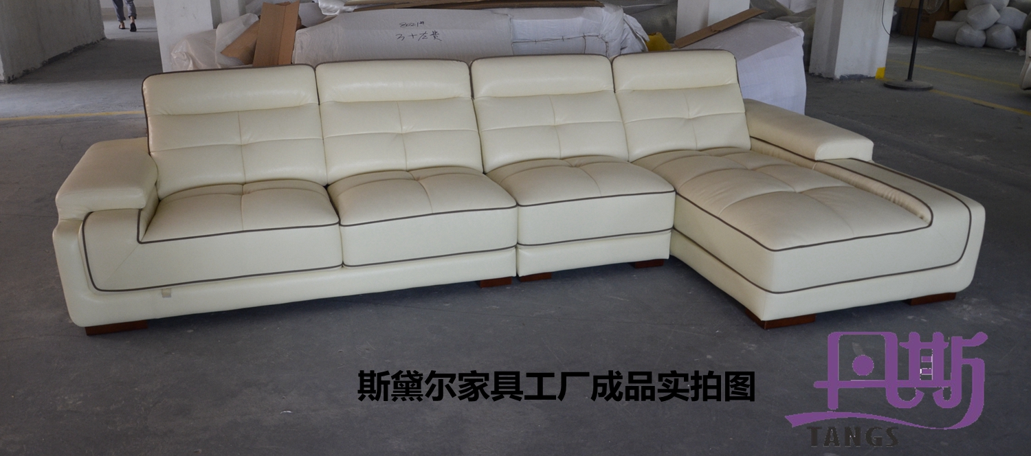 genuine leather sofa set home furniture h1152