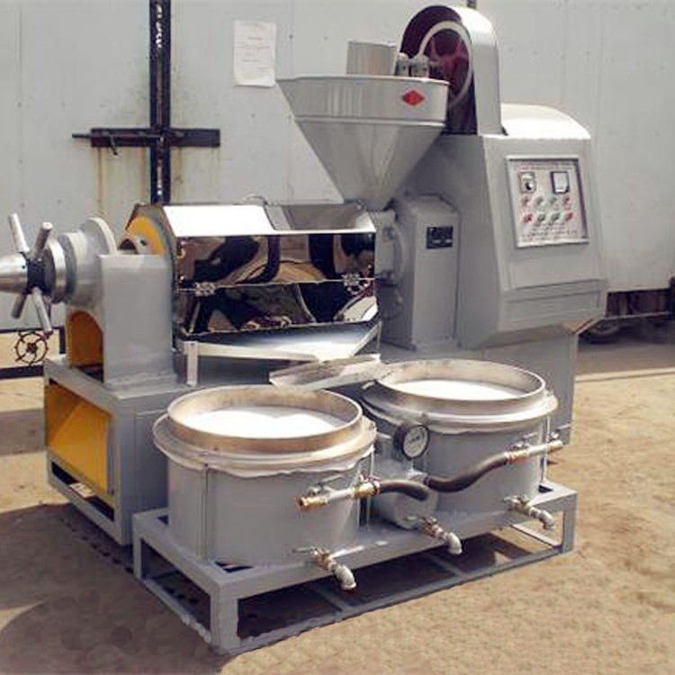300Kg per hour HP130A palm corn germ sesame screw oil press machine with Vacuum filter