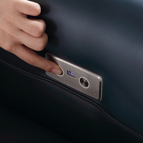 Italian-Style Leisure Sofa Multi-Function Space Capsule Electric Reclining Function Three-Person Combination