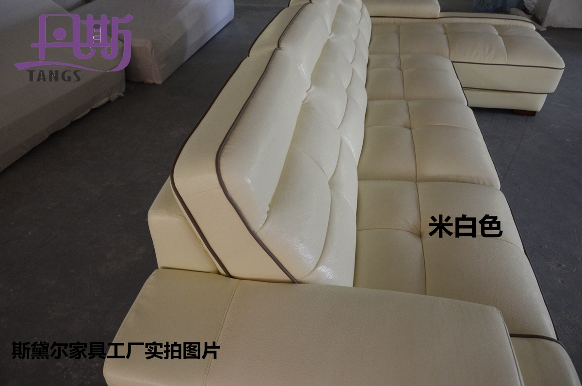 genuine leather sofa set home furniture h1152