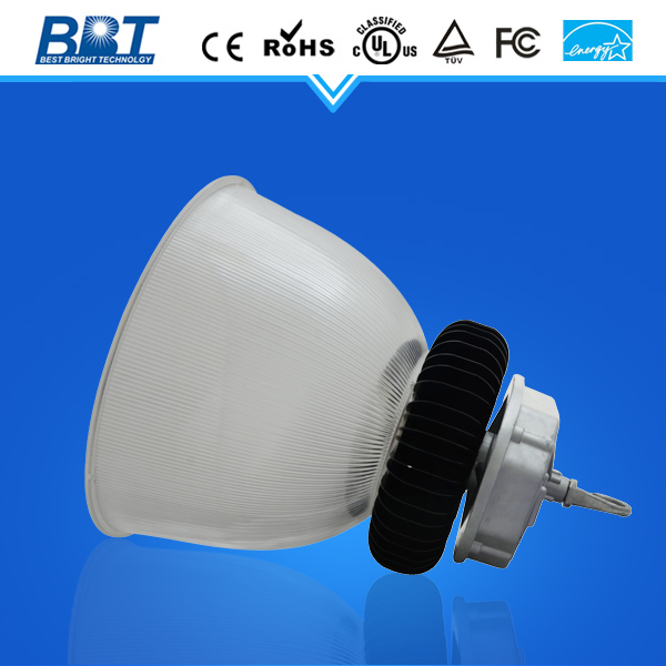 80w led High Bay with 3 pcs Bridgelux COB and HLG Meanwell Driver